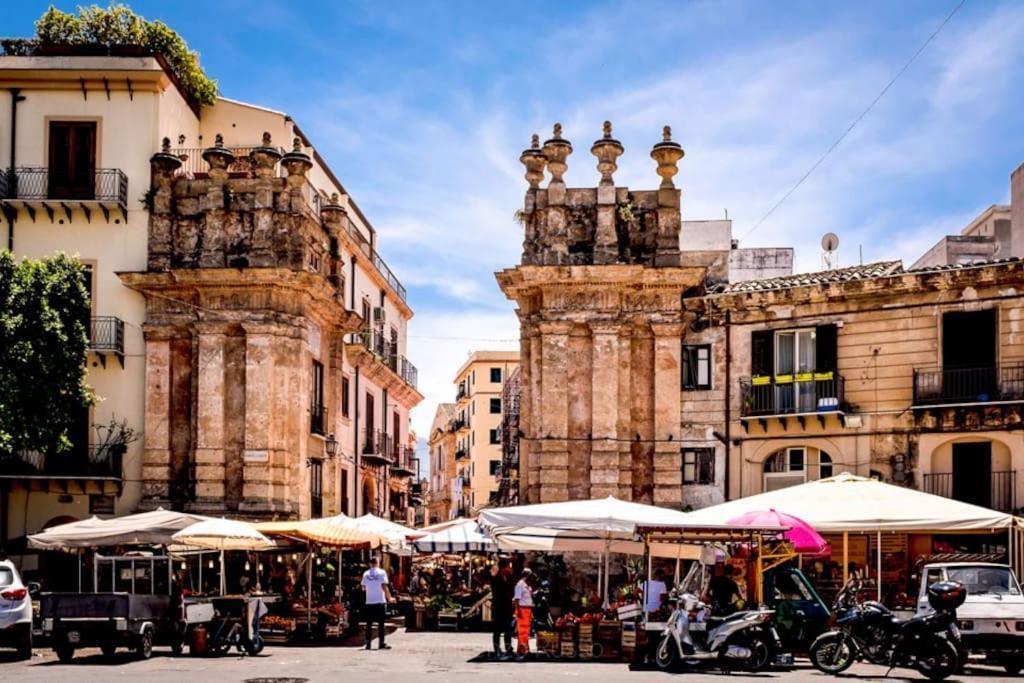 Casa Vale E Giu Apartment Palermo Bagian luar foto